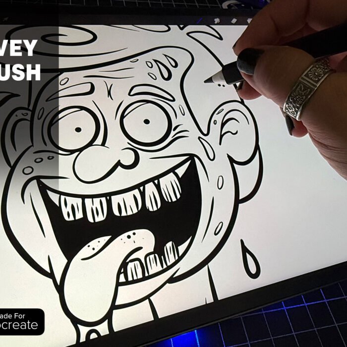 Davey Procreate Brush