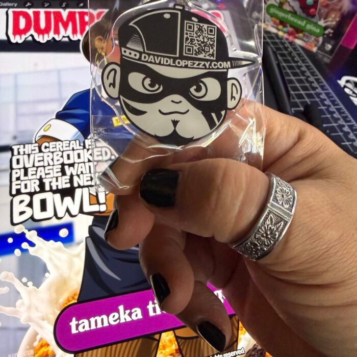 Davey Bandit Acrylic Keychain