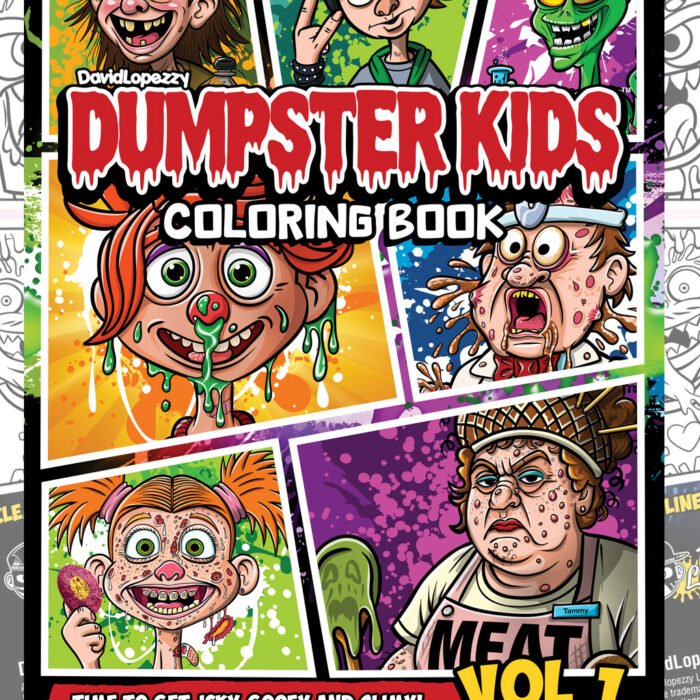Dumpster Kids™ Vol 1. Coloring Book